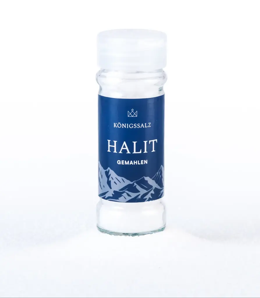 Speisesalz-Halit-Gemahlen
