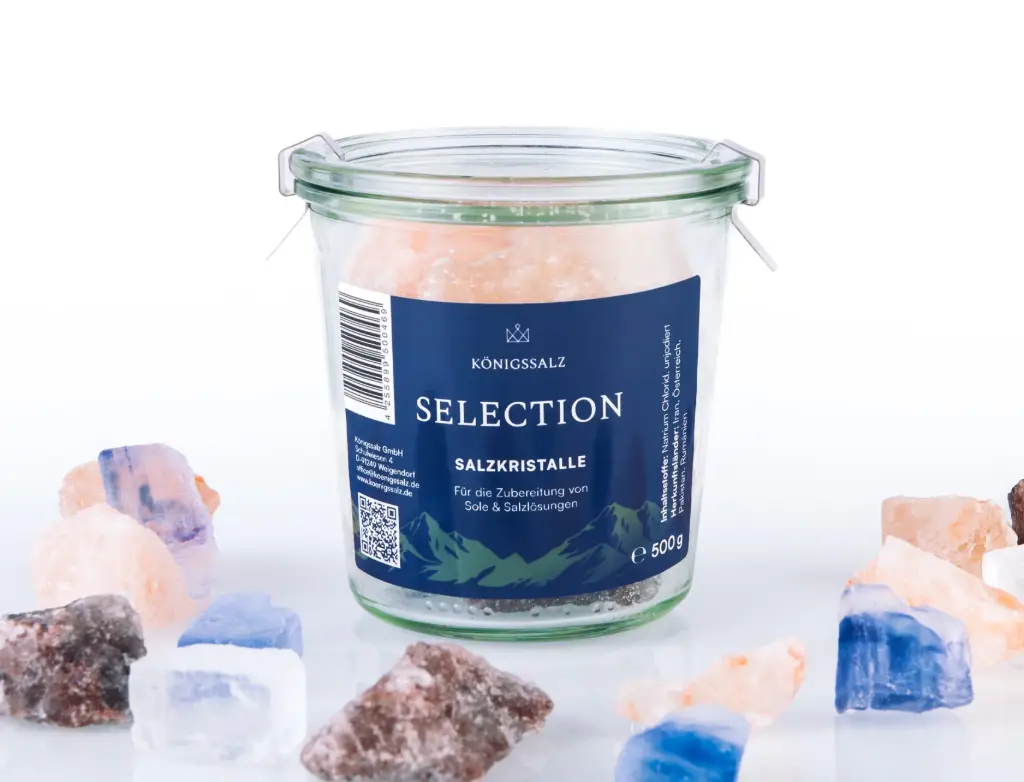 Salzkristalle-Selection